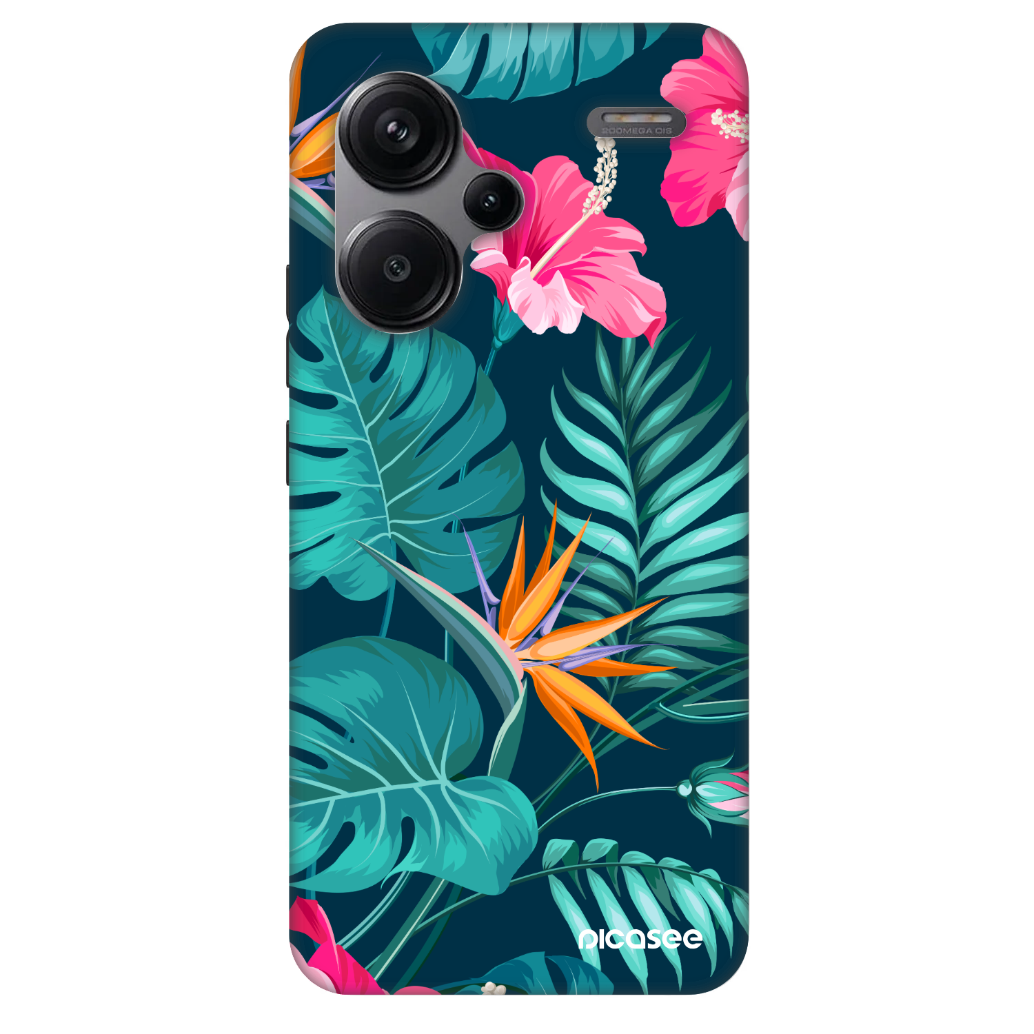 Picasee Fashion Case Xiaomi Redmi Note 13 Pro+ 5G - Pink Monstera