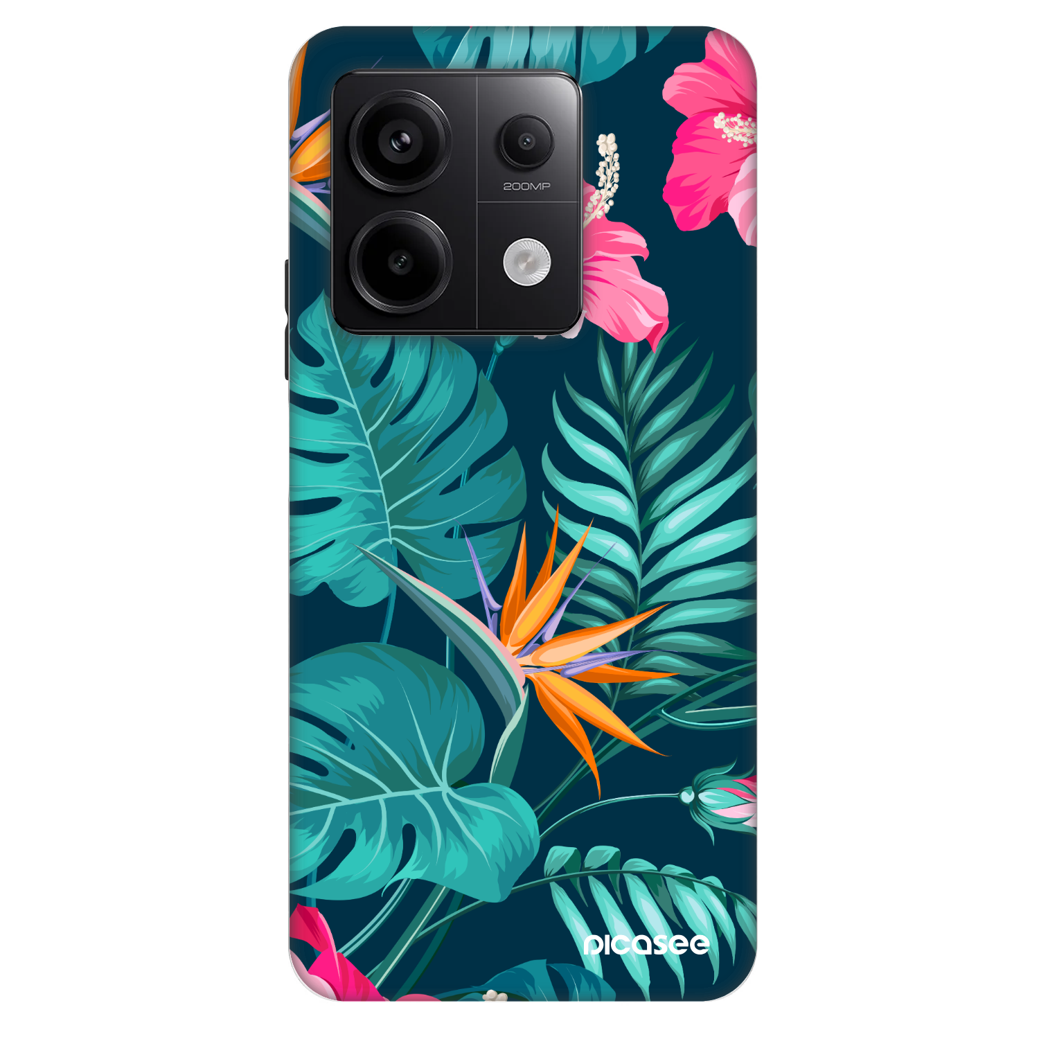 Picasee Fashion Case Xiaomi Redmi Note 13 Pro 5G - Pink Monstera