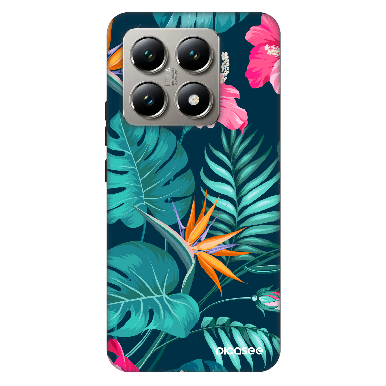 Picasee Fashion Case Xiaomi 14T - Pink Monstera