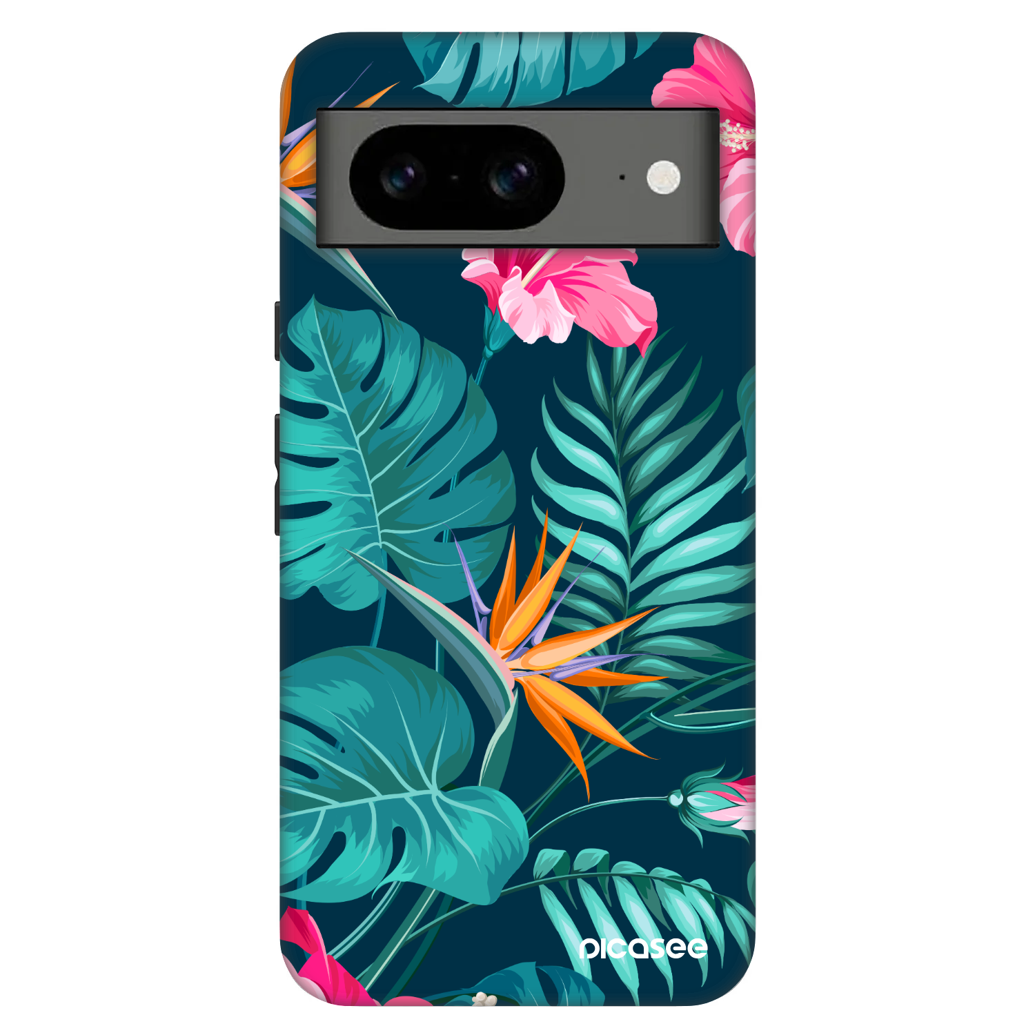 Picasee Fashion Case Google Pixel 8 Pro - Pink Monstera