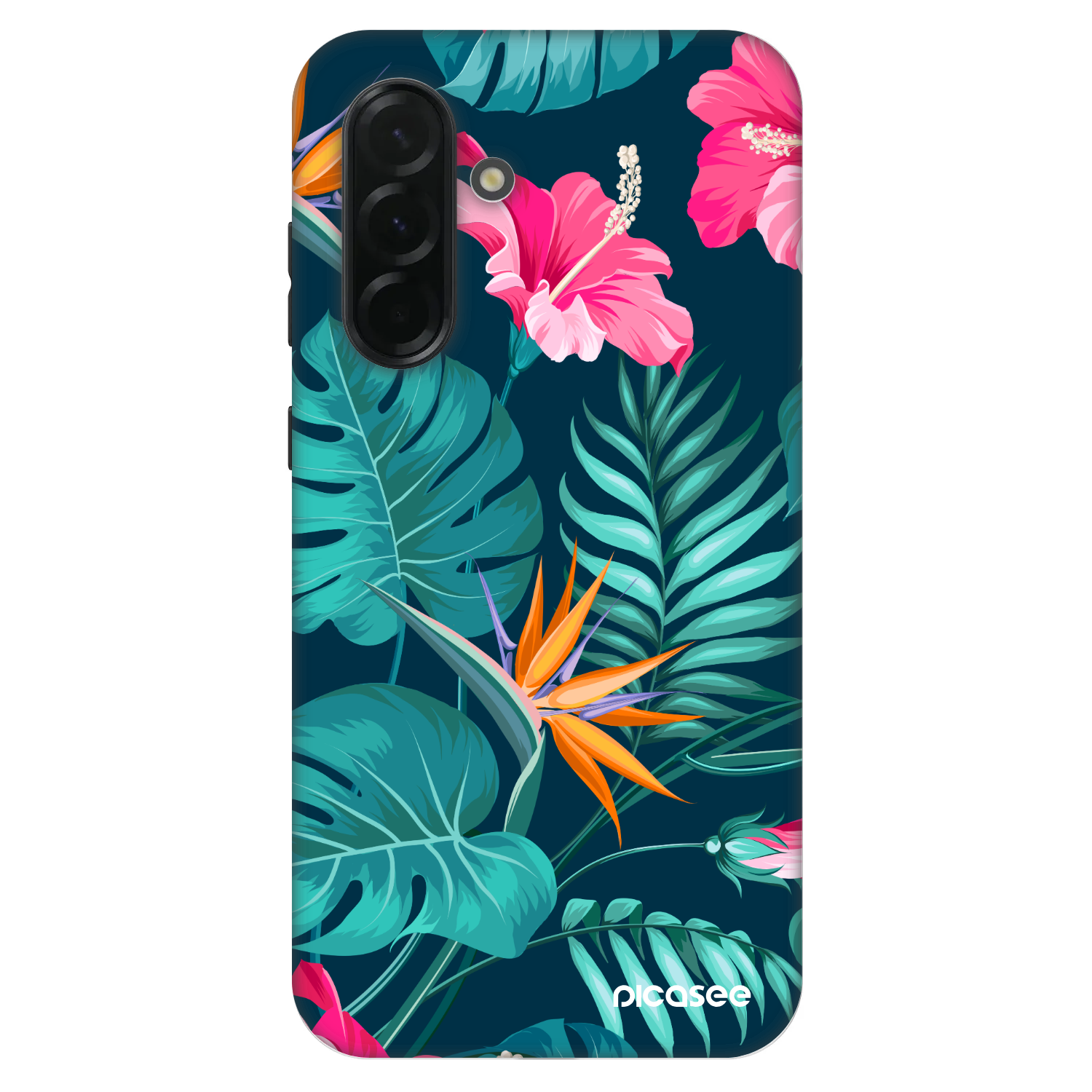 Picasee Fashion Case Samsung Galaxy A36 5G - Pink Monstera