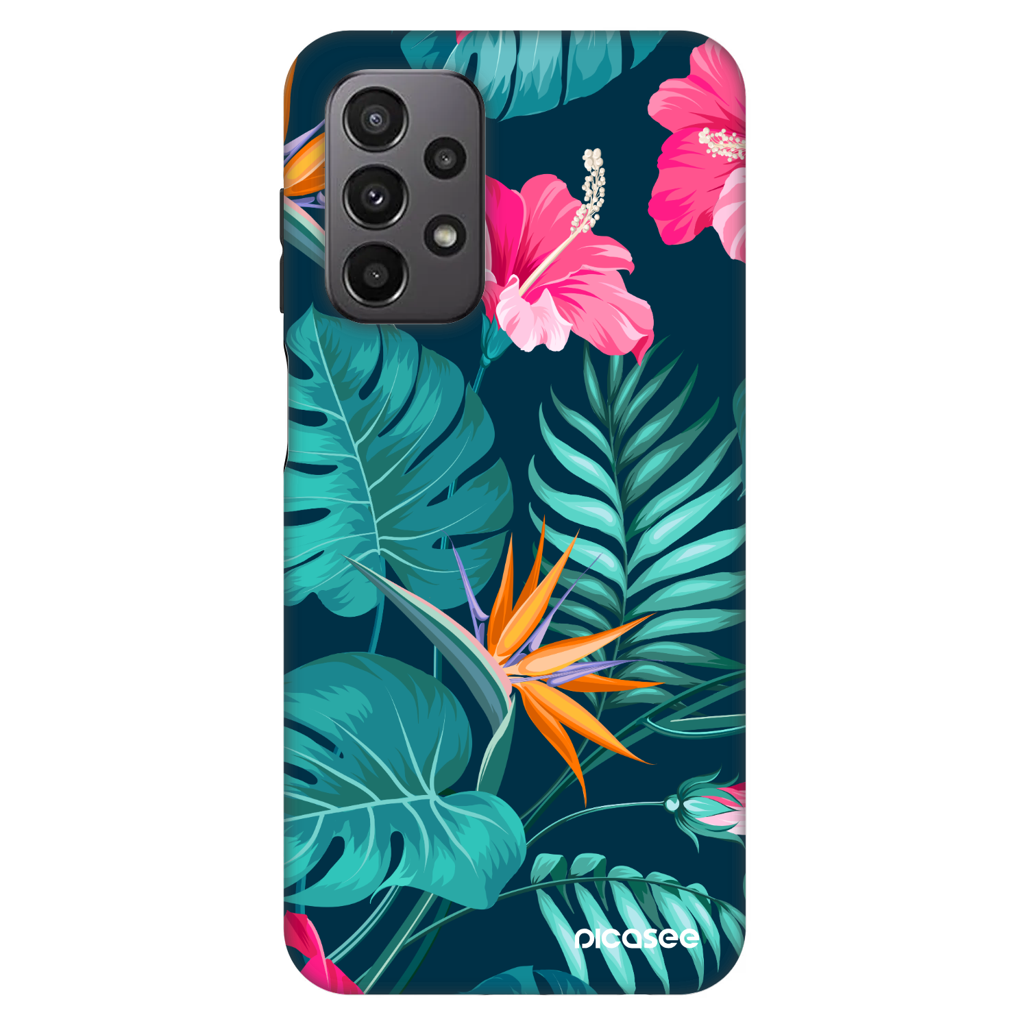 Picasee Fashion Case Samsung Galaxy A23 A235F 4G - Pink Monstera