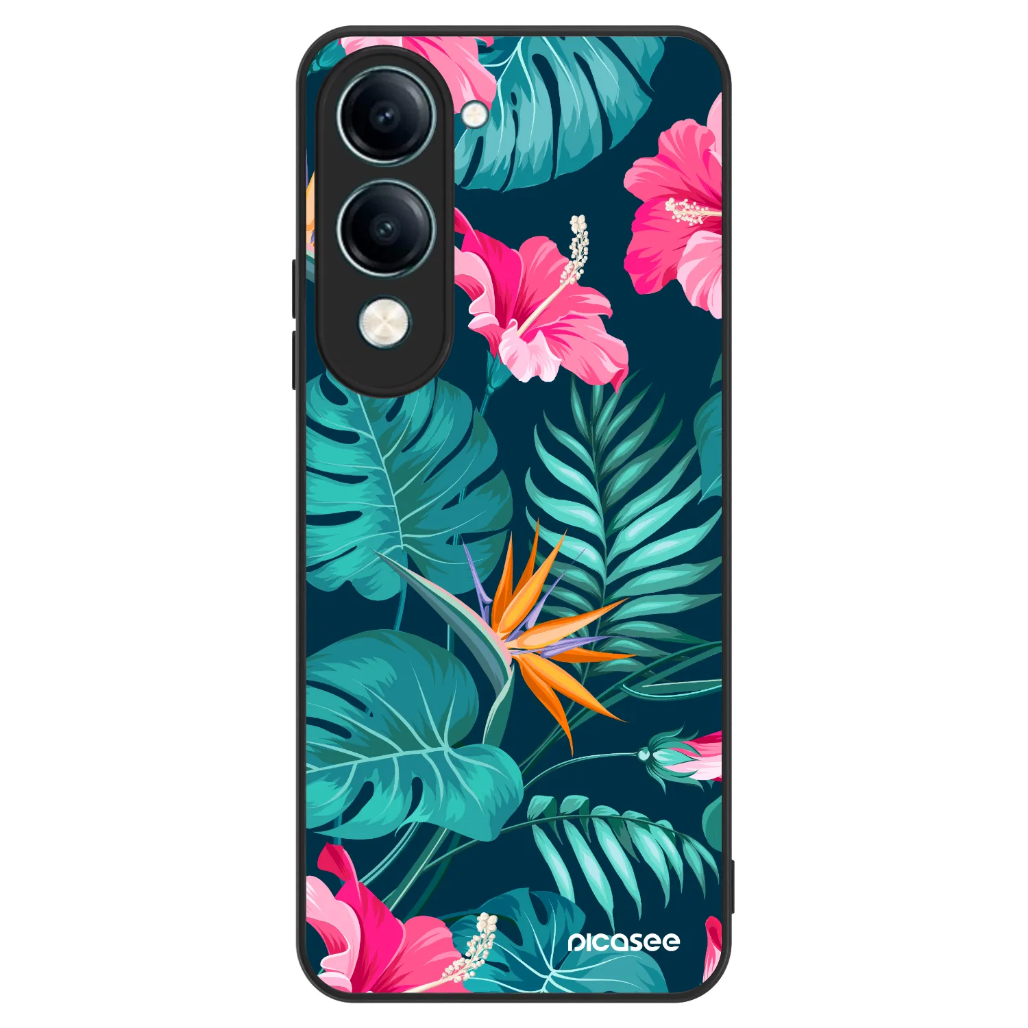 Picasee ULTIMATE CASE Vivo Y29s 5G - készülékre - Pink Monstera