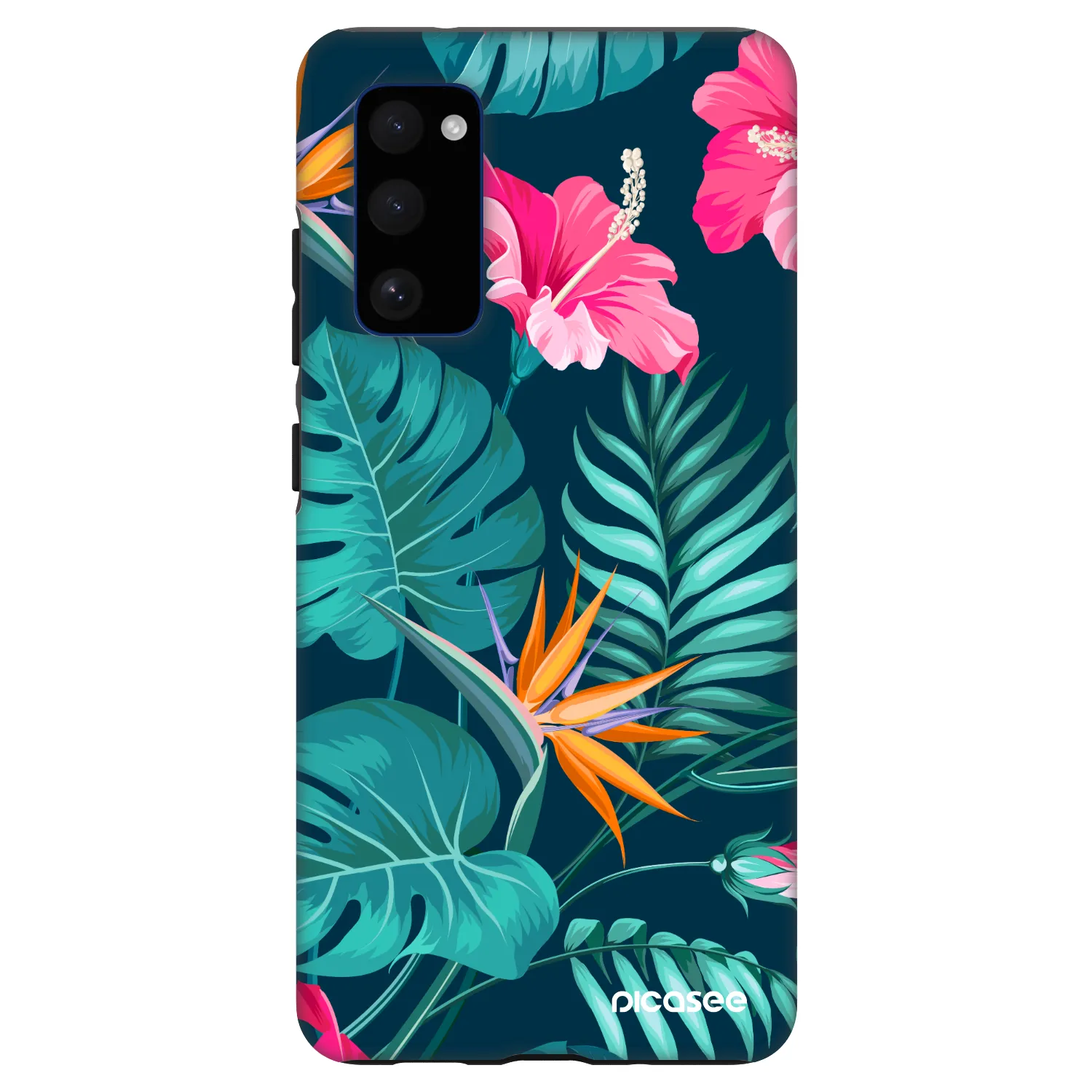 Picasee Fashion Case Samsung Galaxy S20 FE - Pink Monstera