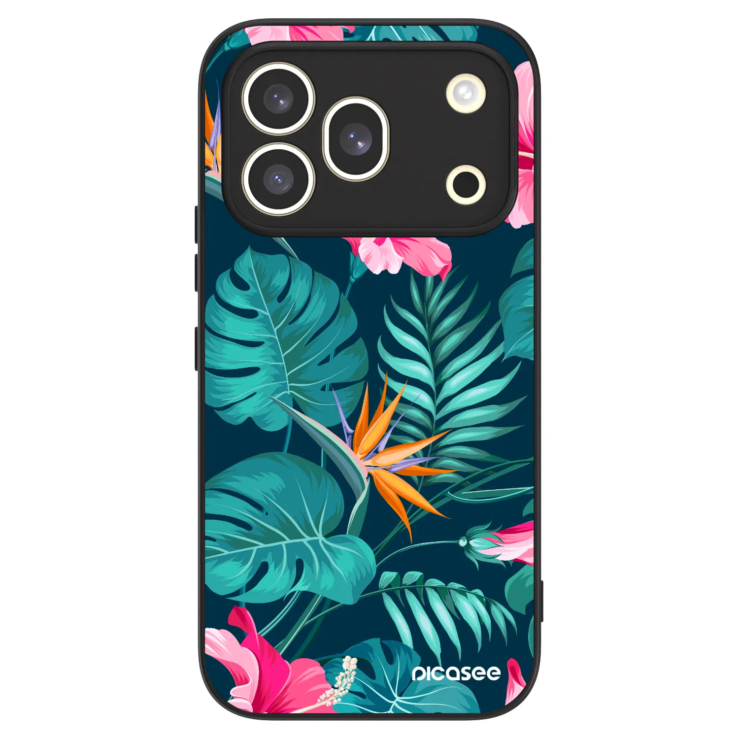Picasee ULTIMATE CASE Honor 600 Pro - készülékre - Pink Monstera