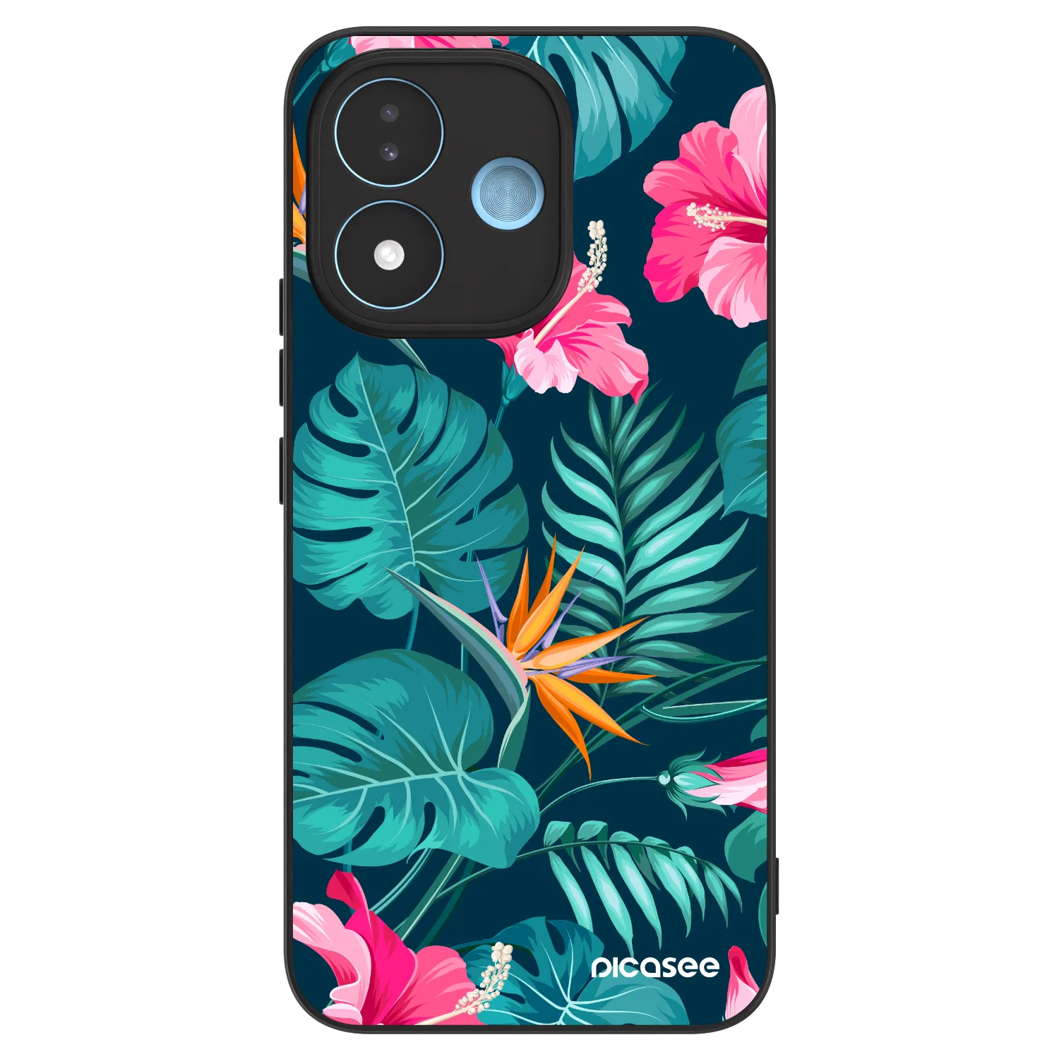 Picasee ULTIMATE CASE Xiaomi Redmi Note 17 5G - készülékre - Pink Monstera