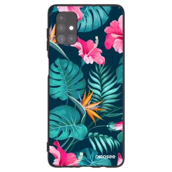 Tok az alábbi mobiltelefonokra Samsung Galaxy M51 M515F - Pink Monstera