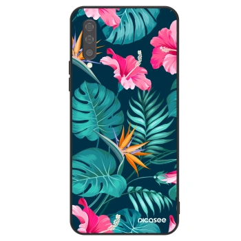 Szilikon tok erre a típusra Samsung Galaxy A50 A505F - Pink Monstera