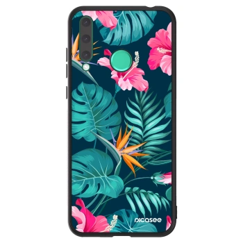 Szilikon tok erre a típusra Honor 20 Lite - Pink Monstera
