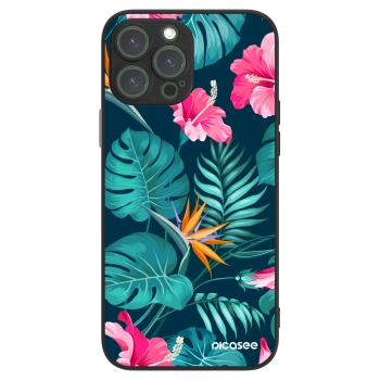 Picasee ULTIMATE CASE Apple iPhone 13 Pro Max - készülékre - Pink Monstera