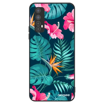 Szilikon tok erre a típusra Realme 7 - Pink Monstera