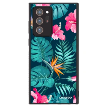 Szilikon tok erre a típusra Samsung Galaxy Note 20 Ultra - Pink Monstera