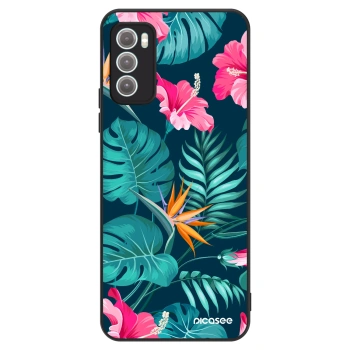 Szilikon tok erre a típusra Motorola Moto G60 - Pink Monstera