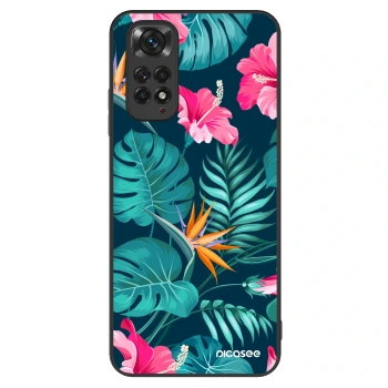 Szilikon tok erre a típusra Xiaomi Redmi Note 11S 4G - Pink Monstera