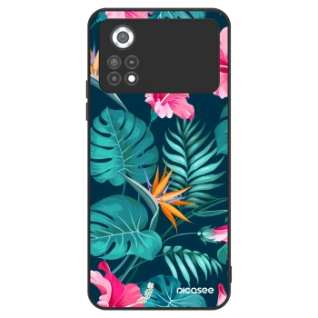 Szilikon tok erre a típusra Xiaomi Poco X4 Pro 5G - Pink Monstera