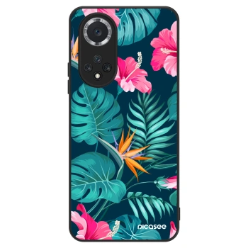 Szilikon tok erre a típusra Huawei Nova 9 SE - Pink Monstera