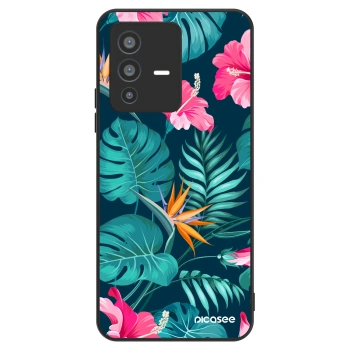 Szilikon tok erre a típusra Vivo V23 5G - Pink Monstera