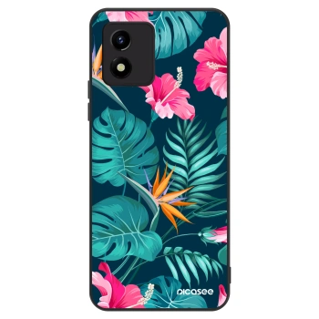 Szilikon tok erre a típusra Vivo Y01 - Pink Monstera