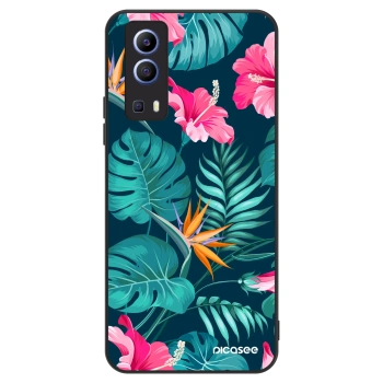 Szilikon tok erre a típusra Vivo Y52 5G - Pink Monstera