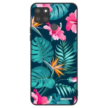 Szilikon tok erre a típusra Realme C21Y - Pink Monstera