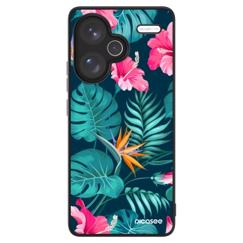 Picasee ULTIMATE CASE Xiaomi Redmi Note 13 Pro+ 5G - készülékre - Pink Monstera