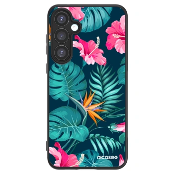 Picasee ULTIMATE CASE Samsung Galaxy A55 5G A556B - készülékre - Pink Monstera