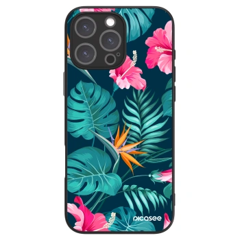 Picasee ULTIMATE CASE Apple iPhone 16 Pro Max - készülékre - Pink Monstera