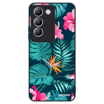 Szilikon tok erre a típusra Vivo V40 SE 5G - Pink Monstera