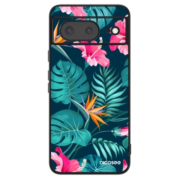 Szilikon tok erre a típusra Google Pixel 8a - Pink Monstera