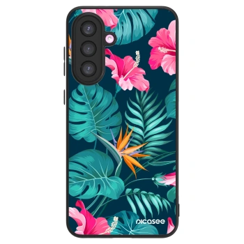 Picasee ULTIMATE CASE Samsung Galaxy A56 5G A566B - készülékre - Pink Monstera