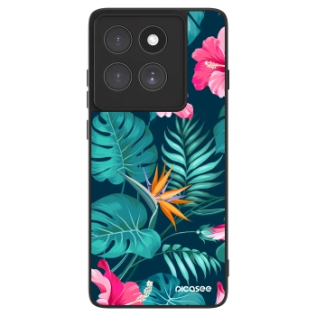 Szilikon tok erre a típusra Motorola Edge 60 Fusion - Pink Monstera
