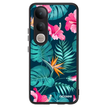 Szilikon tok erre a típusra Vivo V50 Lite 5G - Pink Monstera