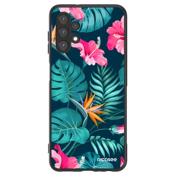 Szilikon tok erre a típusra Samsung Galaxy A13 5G - Pink Monstera