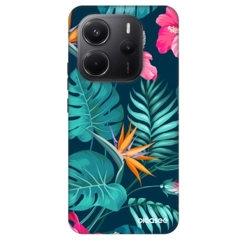 Szilikon tok erre a típusra Xiaomi Redmi Note 14 5G - Pink Monstera