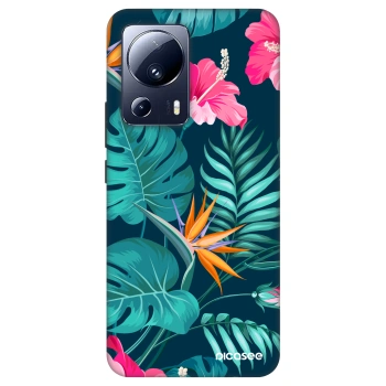 Szilikon tok erre a típusra Xiaomi 13 Lite - Pink Monstera