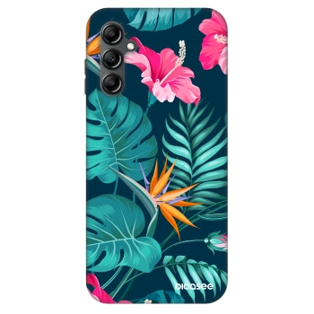 Szilikon tok erre a típusra Samsung Galaxy A16 5G - Pink Monstera
