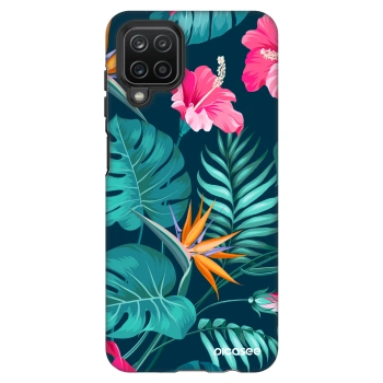 Szilikon tok erre a típusra Samsung Galaxy A12 A125F - Pink Monstera