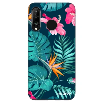 Szilikon tok erre a típusra Huawei P30 Lite - Pink Monstera