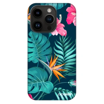 Szilikon tok erre a típusra Apple iPhone 14 Pro - Pink Monstera