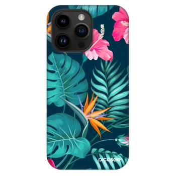 Szilikon tok erre a típusra Apple iPhone 14 Pro Max - Pink Monstera