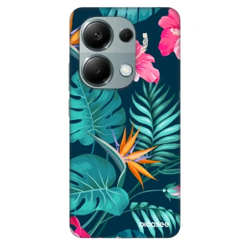 Szilikon tok erre a típusra Xiaomi Redmi Note 13 Pro 4G - Pink Monstera