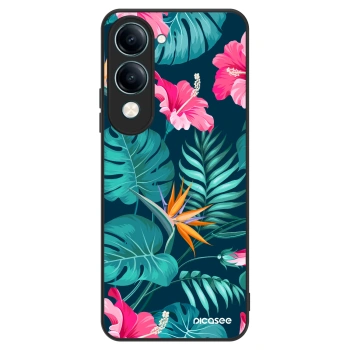 Szilikon tok erre a típusra Vivo Y29s 5G - Pink Monstera