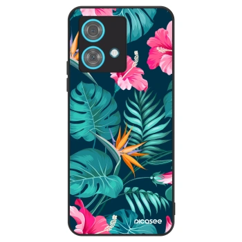 Szilikon tok erre a típusra Motorola Edge 40 Neo - Pink Monstera