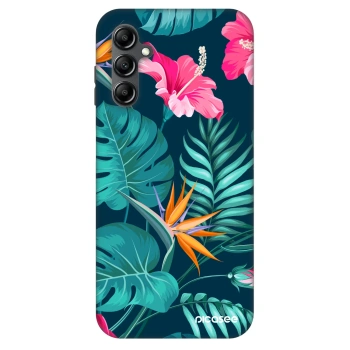 Szilikon tok erre a típusra Samsung Galaxy A16 4G - Pink Monstera