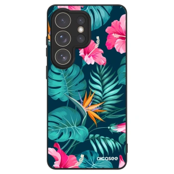 Picasee ULTIMATE CASE PowerShare Samsung Galaxy S26 Ultra - készülékre - Pink Monstera