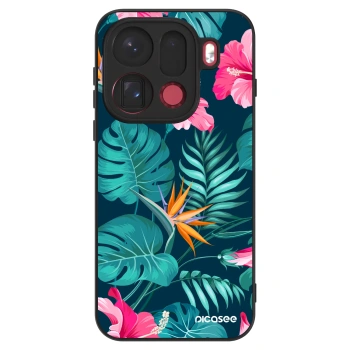 Szilikon tok erre a típusra OPPO Find X9 Pro - Pink Monstera