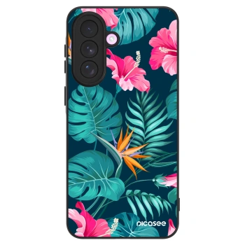 Szilikon tok erre a típusra Samsung Galaxy A57 5G - Pink Monstera