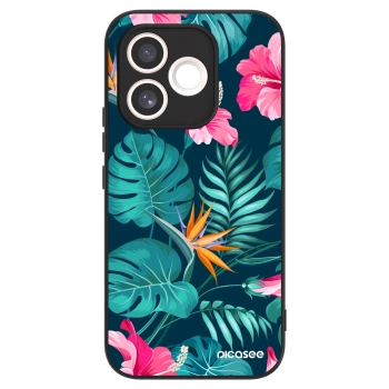 Szilikon tok erre a típusra Honor 600 Lite - Pink Monstera