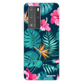Tok az alábbi mobiltelefonokra Huawei P40 Pro - Pink Monstera