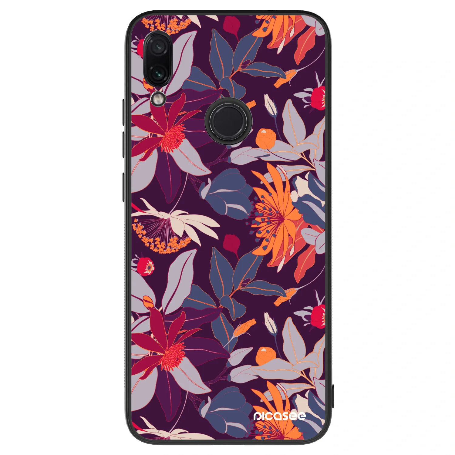 Picasee ULTIMATE CASE Xiaomi Redmi Note 7 - készülékre - Purple Leaf